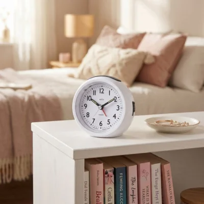 Dunelm Acctim Grace Sweep Alarm Clock