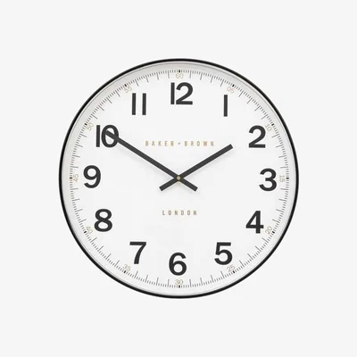 Dunelm Cedar & Sage Whitby Round Wall Clock