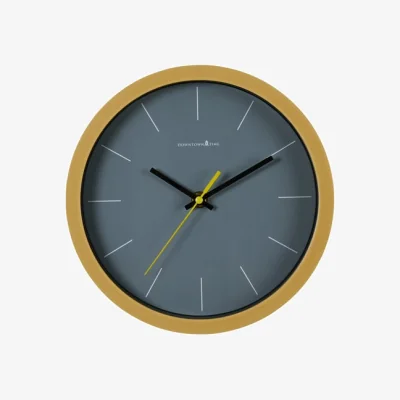 Dunelm Hometime Wood Effect Edge Baton Round Wall Clock