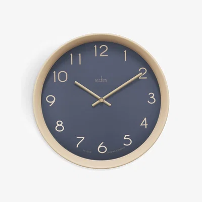 Dunelm Acctim Upsilon Grey Wall Clock Grey