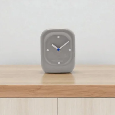 Dunelm Interval Porcelain Square Desk Clock