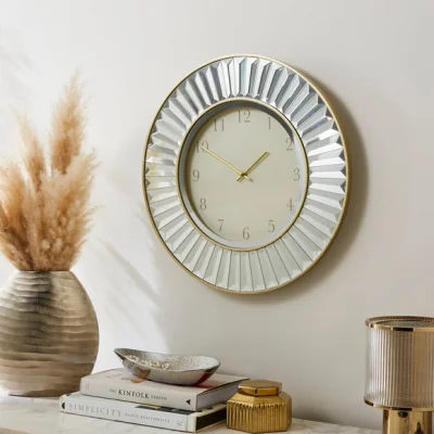 Dunelm Audra Round Wall Clock