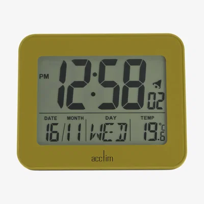 Dunelm Acctim Otto Digital Alarm Clock Heathland