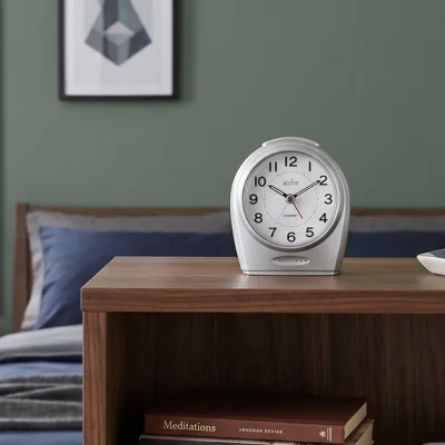 Dunelm Acctim Astoria Smartlite Sweep Alarm Clock