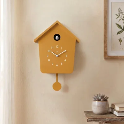 Dunelm Acctim Casper Light Up Cuckoo Clock With Pendulum