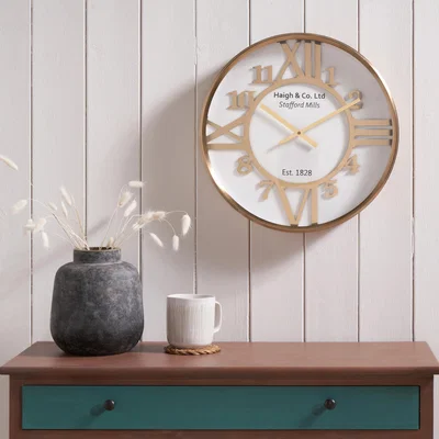 Dunelm Feature Numerals Wall Clock