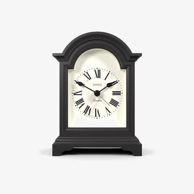 Dunelm Jones Night and Day Gravity Grey Mantle Clock Grey