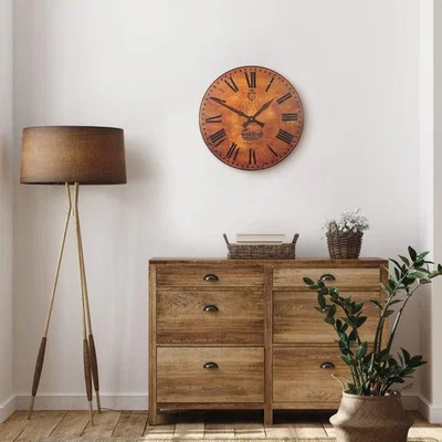 Dunelm French Wine Chateau Wall Clock