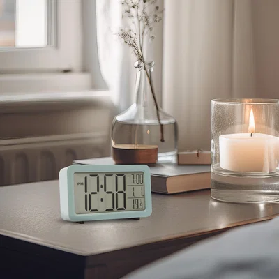Dunelm Acctim Harley Digital Alarm Clock Cloverfield