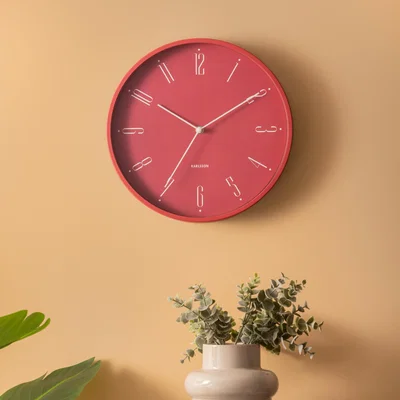 Dunelm Karlsson Regal Numbers Wall Clock