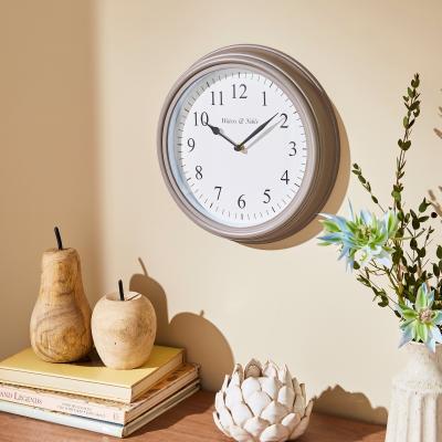 Dunelm Distressed Grey Wall Clock