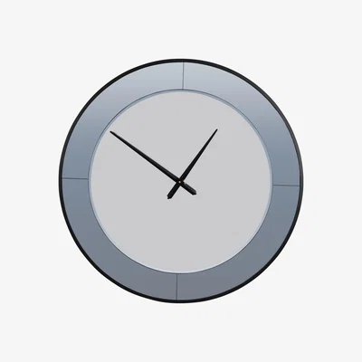 Furniture Village Portia Mirrored Wall Clock
