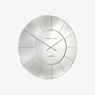 Furniture Village Nyla Mirrored Wall Clock