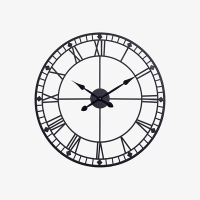 Furniture Village Antique Metal Wall Clock