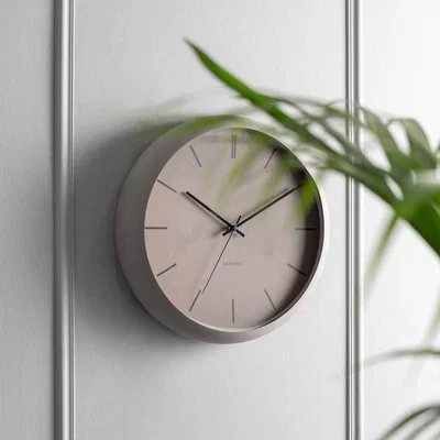 Graham & Green Graham and Green Grey Globe Wall Clock