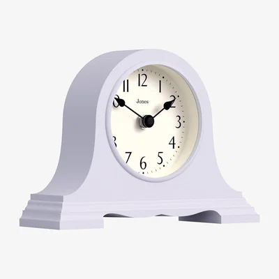 Habitat Jones Clocks Speakeasy Mantel Clock - Lavender
