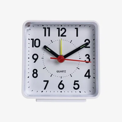 Habitat Habitat Analogue Alarm Clock - White