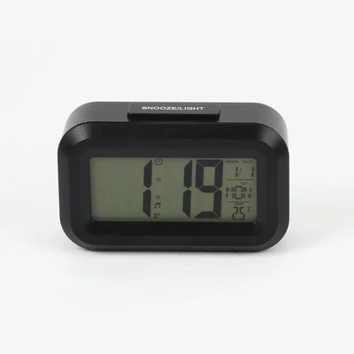 Habitat Habitat Constant LCD Display Digital Alarm Clock - Black
