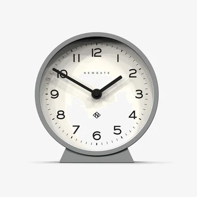 Heal's Newgate Echo Mantel Clock Grey - Heal's UK Furniture