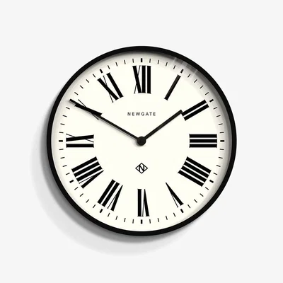 Heal's Newgate Italian Wall Clock Black