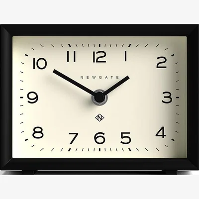 Heal's Newgate Henry Mantel Clock Black
