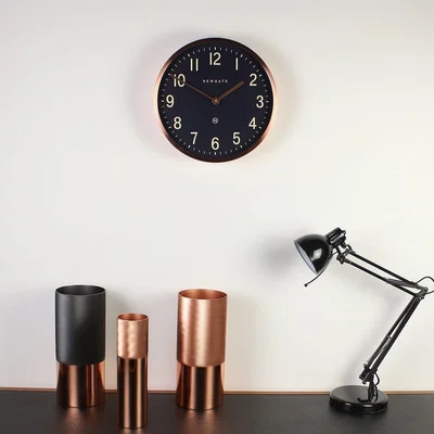 Heal's Newgate Master Edwards Wall Clock Copper