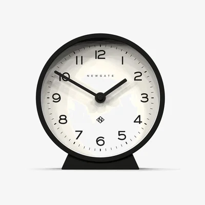 Heal's Newgate Echo Mantel Clock Black - Heal's UK Furniture