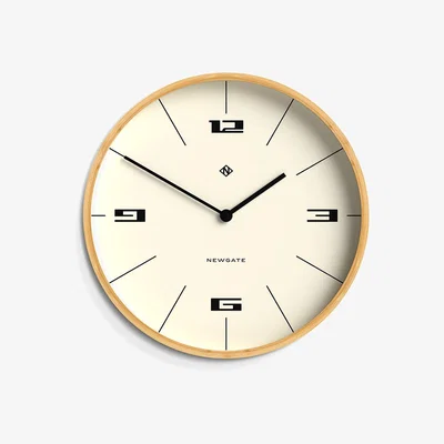 Heal's Newgate Mauritius Wall Clock Hovercraft Dial
