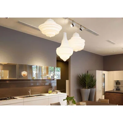 Heal's Lasvit Neverending Glory Pendant Light Prague Estates Opal Medium - Heal's UK Lighting