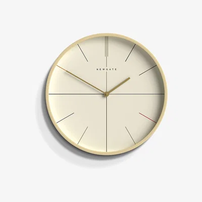 Heal's Newgate Mr Clarke Wall Clock Pale Hockey Dial