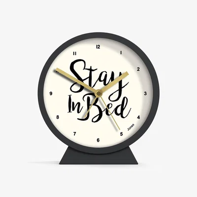Homebase Jones Daybreak Alarm Clock - Grey
