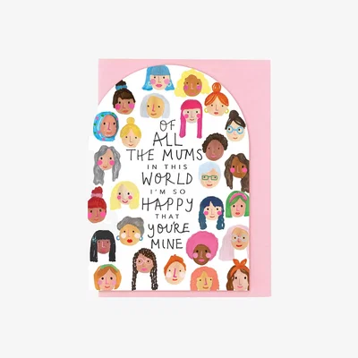 John Lewis Stop the Clock Design So Happy That You're Mine Mother's Day Card