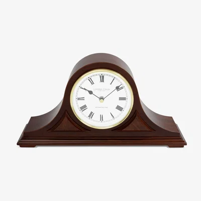 John Lewis London Clock Company Westminster Chime Wooden Napoleon Mantel Clock, Natural
