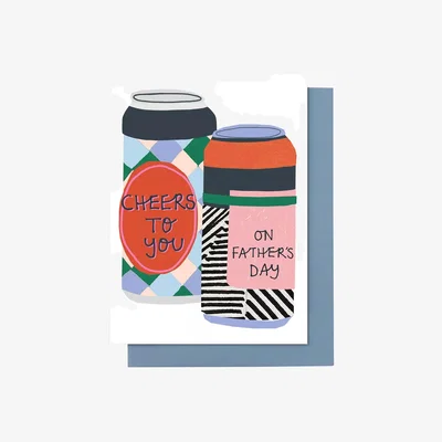 John Lewis Stop the Clock Design Cheers To You Father's Day Card