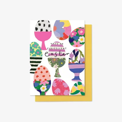 John Lewis Stop the Clock Design Eggcellent Easter Card
