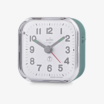 John Lewis Acctim Radio Controlled Analogue Alarm Clock, Moss Green