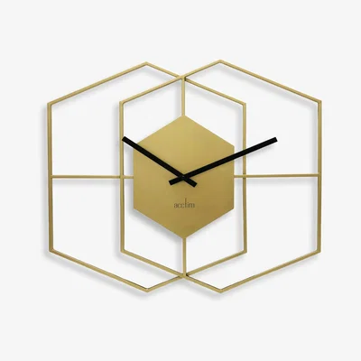 John Lewis Acctim Addison Metal Analogue Quartz Wall Clock, 55cm