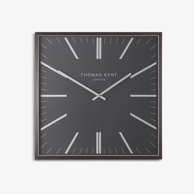 John Lewis Thomas Kent Garrick Square Analogue Wall Clock, 60cm