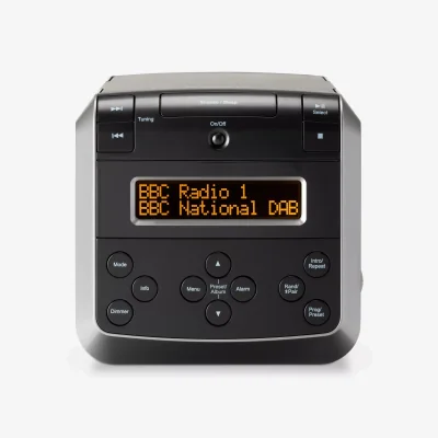 John Lewis Roberts Sound48 DAB/DAB+/FM/CD Bluetooth Clock Radio