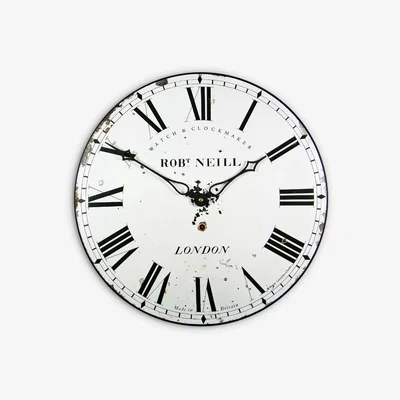 John Lewis Lascelles London Clockmaker Wall Clock, 36cm, White