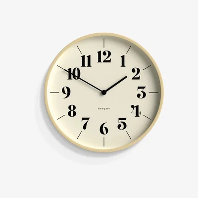 John Lewis Newgate Clocks Hopscotch Quartz Wall Clock, 40cm, Brown