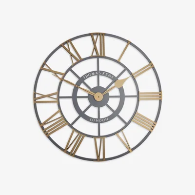 John Lewis Thomas Kent Evening Star Roman Numeral Skeleton Wall Clock, 61cm