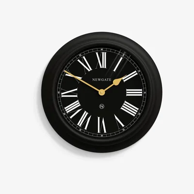 John Lewis Newgate Clocks Chocolate Shop Roman Numeral Analogue Wall Clock, 50cm
