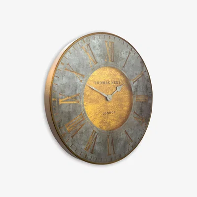John Lewis Thomas Kent Florentine Star Roman Numeral Analogue Wall Clock