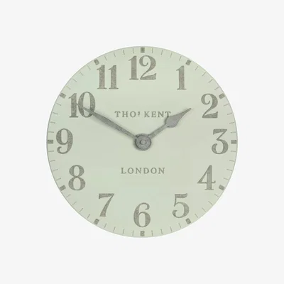 John Lewis Thomas Kent Clocksmith Arabic Numeral Wall Clock, 53cm, Pearl Green