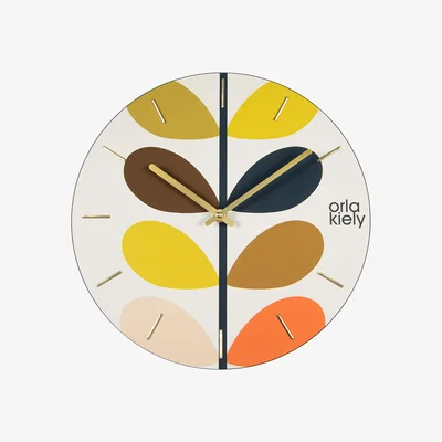 La Redoute Multicoloured Stem Printed Dial Clock