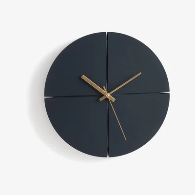 La Redoute Ora Round Clock with Chiselled Design