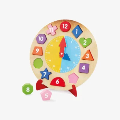 Marks & Spencer Woodlets Tell The Time Clock (3+ Yrs)