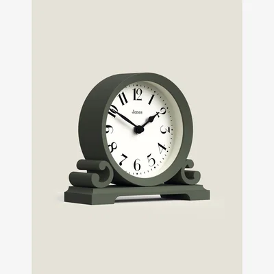Marks & Spencer Jones Clocks Saloon Mantel Clock - Green, Green