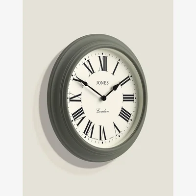 Marks & Spencer Jones Clocks Supper Club Wall Clock - Moss Green, Moss Green